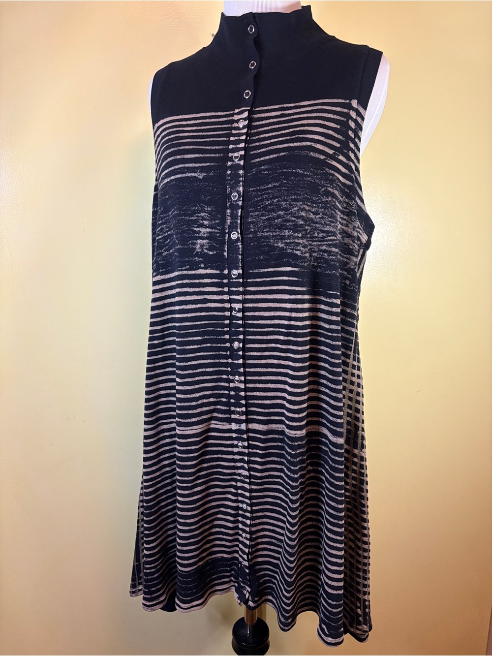 Barbara Lesser Wearable Art Cotton Dress